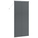 Jaluzele venetiene Manual Gri închis 220 x 100 cm Aluminiu - WALTI WALTI