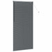 Jaluzele venetiene Manual Gri închis 220 x 105 cm Aluminiu - WALTI WALTI