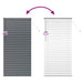 Jaluzele venetiene Manual Gri închis 220 x 105 cm Aluminiu - WALTI WALTI