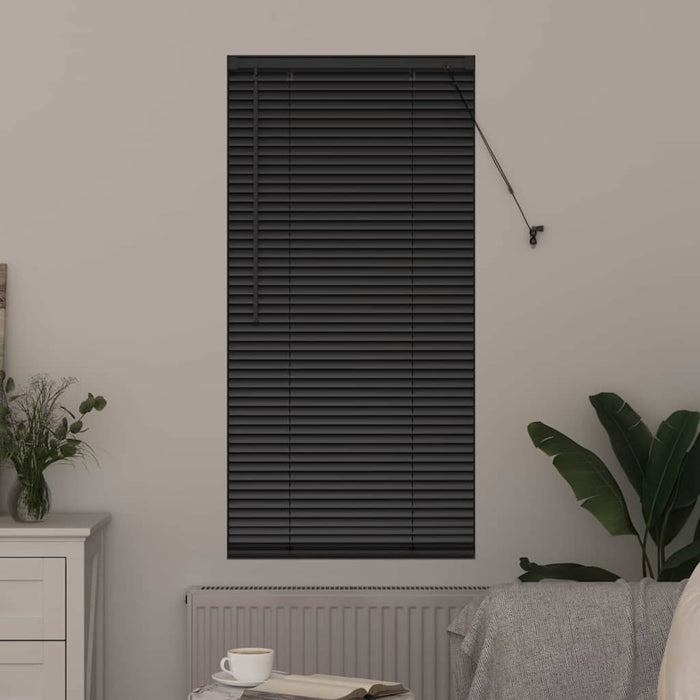 Jaluzele venetiene Manual Negru 130 x 60 cm Aluminiu - WALTI WALTI