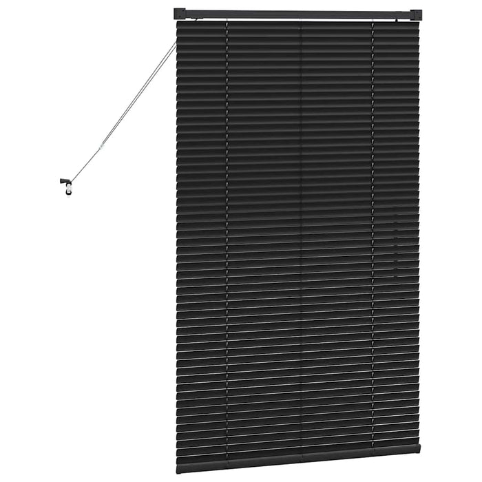 Jaluzele venetiene Manual Negru 130 x 75 cm Aluminiu - WALTI WALTI