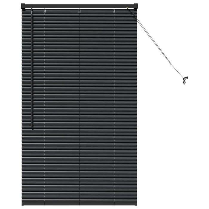 Jaluzele venetiene Manual Negru 130 x 80 cm Aluminiu - WALTI WALTI