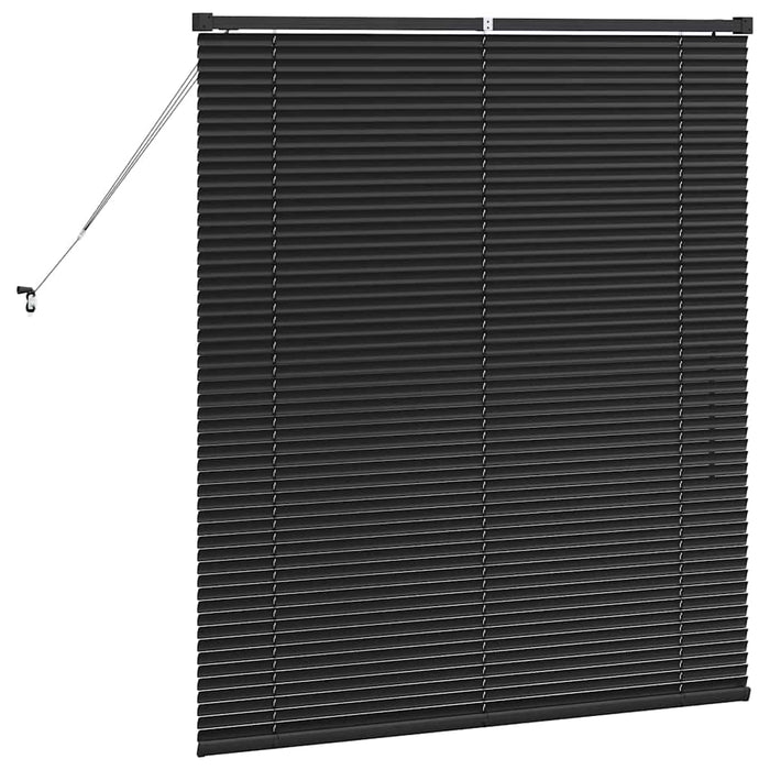 Jaluzele venetiene Manual Negru 130 x 110 cm Aluminiu - WALTI WALTI