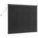 Jaluzele venetiene Manual Negru 130 x 160 cm Aluminiu - WALTI WALTI