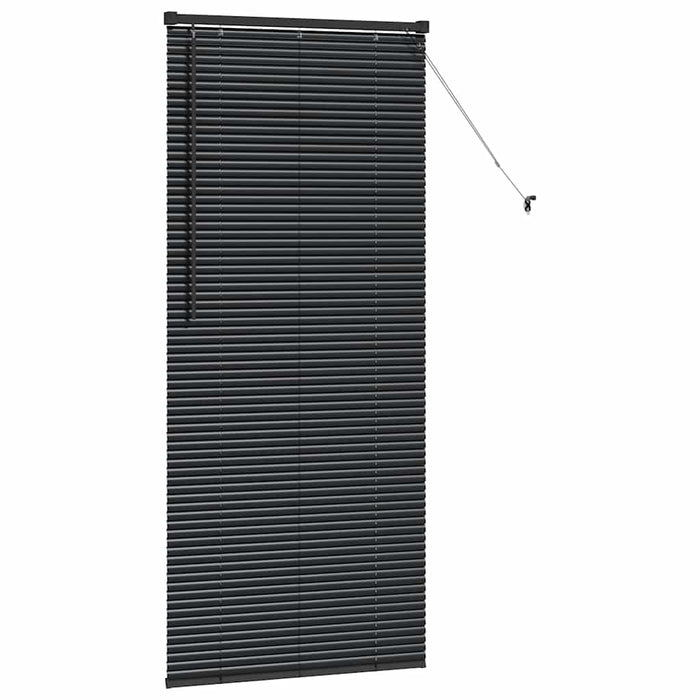 Jaluzele venetiene Manual Negru 175 x 70 cm Aluminiu - WALTI WALTI