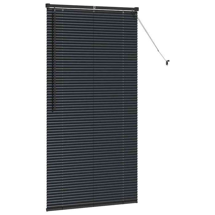Jaluzele venetiene Manual Negru 175 x 85 cm Aluminiu - WALTI WALTI