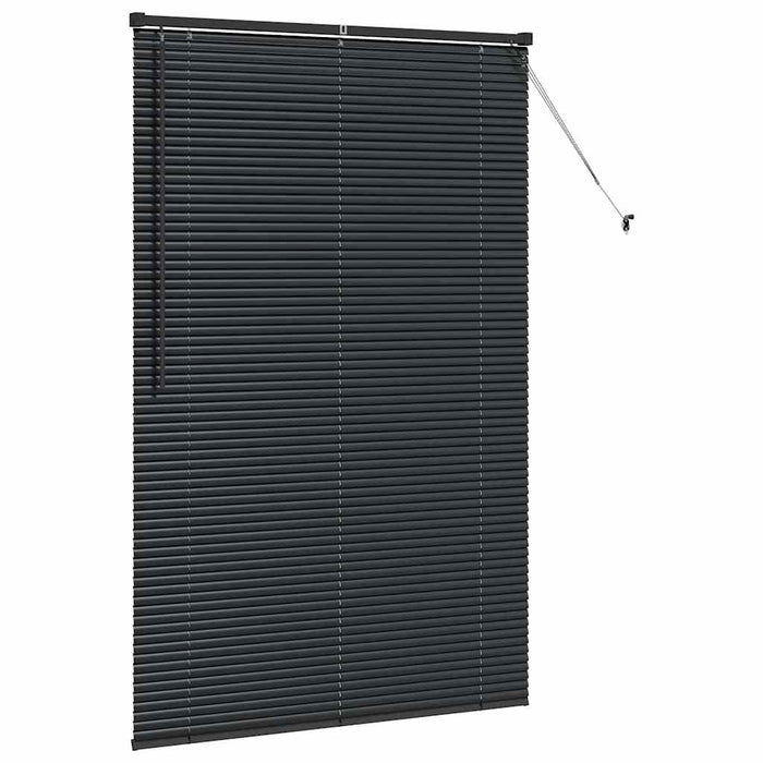 Jaluzele venetiene Manual Negru 175 x 115 cm Aluminiu - WALTI WALTI
