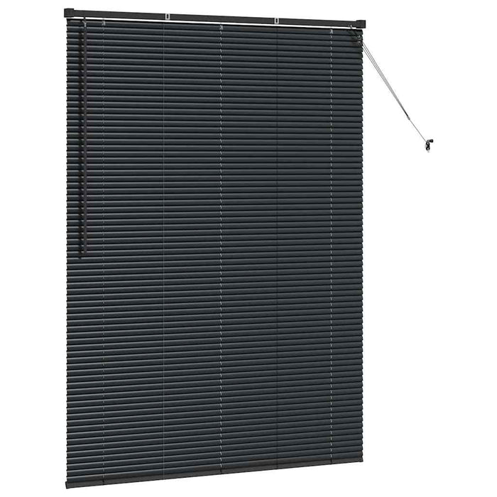 Jaluzele venetiene Manual Negru 175 x 135 cm Aluminiu - WALTI WALTI