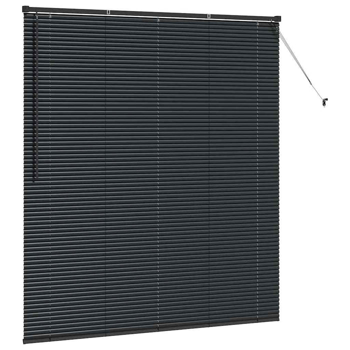 Jaluzele venetiene Manual Negru 175 x 160 cm Aluminiu - WALTI WALTI