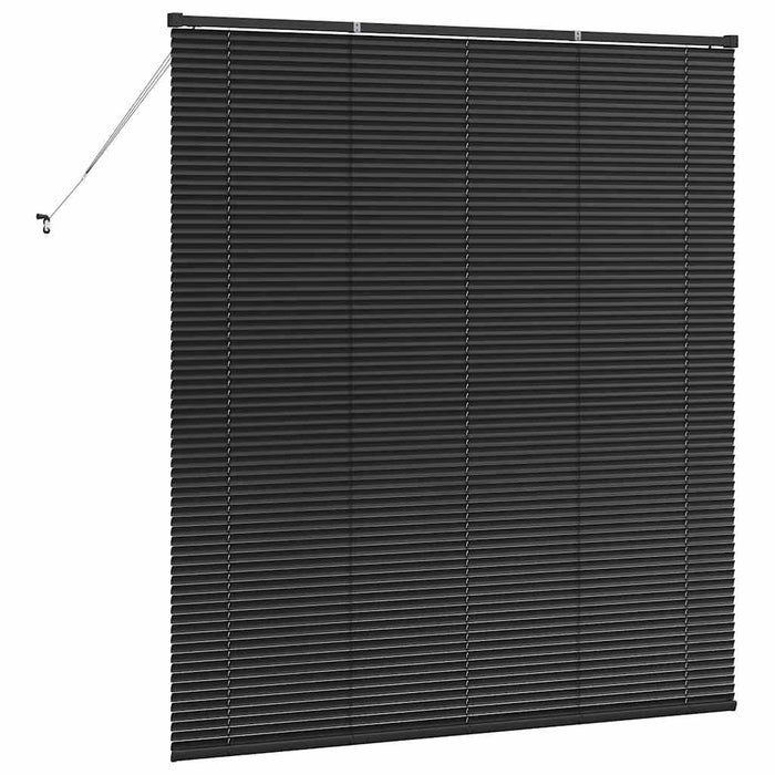 Jaluzele venetiene Manual Negru 175 x 160 cm Aluminiu - WALTI WALTI