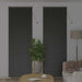 Jaluzele venetiene Manual Negru 220 x 80 cm Aluminiu - WALTI WALTI