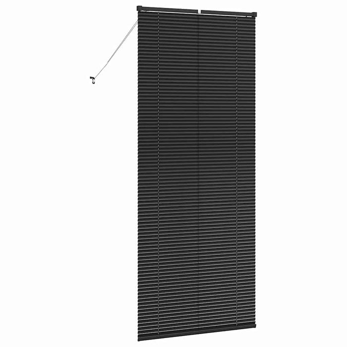 Jaluzele venetiene Manual Negru 220 x 85 cm Aluminiu - WALTI WALTI