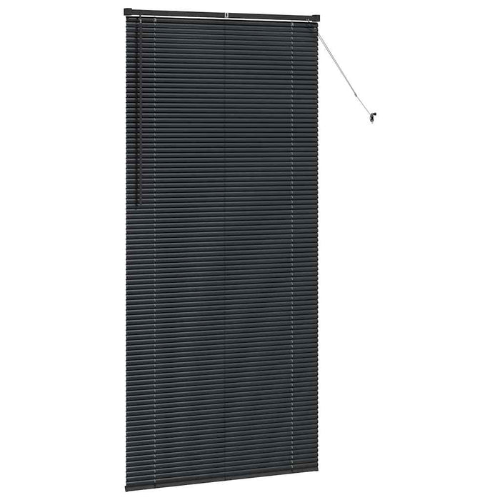 Jaluzele venetiene Manual Negru 220 x 100 cm Aluminiu - WALTI WALTI
