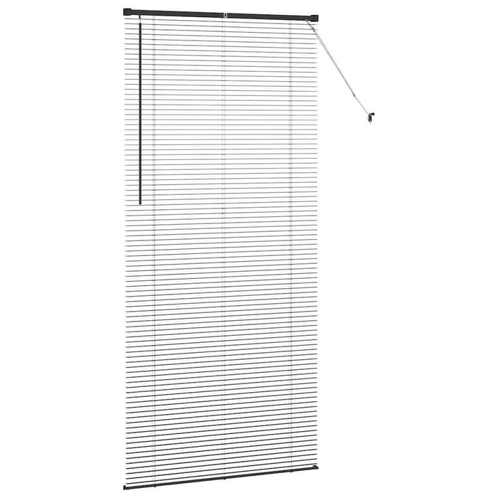 Jaluzele venetiene Manual Negru 220 x 100 cm Aluminiu - WALTI WALTI