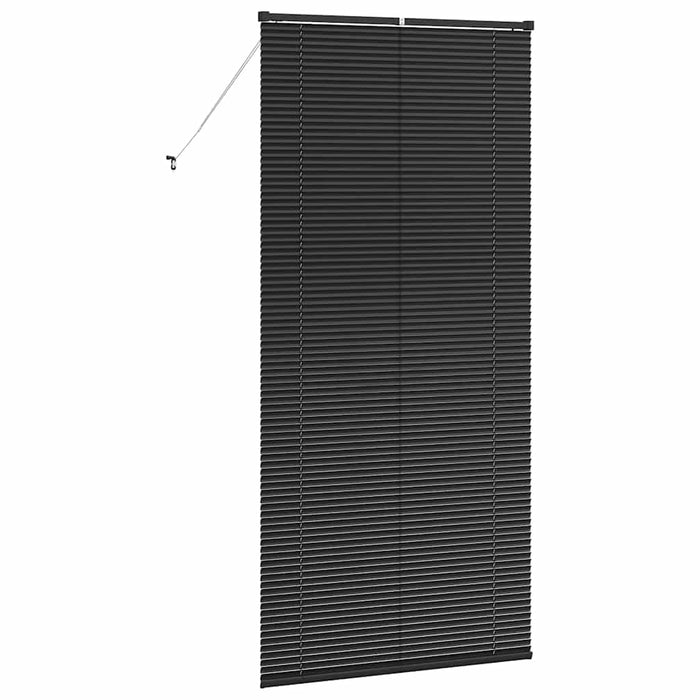 Jaluzele venetiene Manual Negru 220 x 100 cm Aluminiu - WALTI WALTI