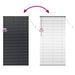 Jaluzele venetiene Manual Negru 220 x 110 cm Aluminiu - WALTI WALTI