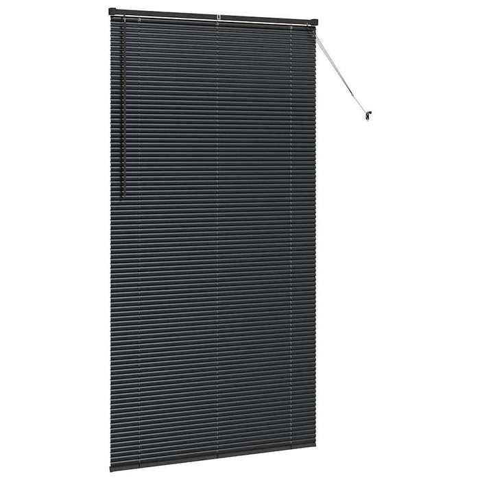 Jaluzele venetiene Manual Negru 220 x 115 cm Aluminiu - WALTI WALTI