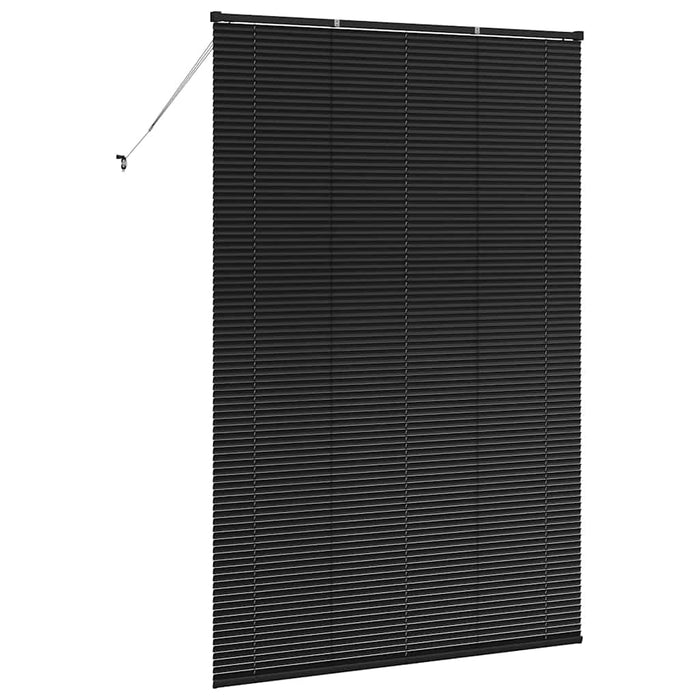 Jaluzele venetiene Manual Negru 220 x 145 cm Aluminiu - WALTI WALTI