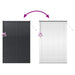 Jaluzele venetiene Manual Negru 220 x 145 cm Aluminiu - WALTI WALTI