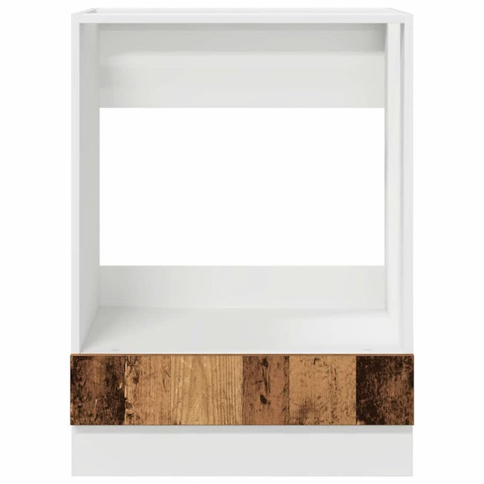 Dulap de cuptor Riga Lemn vechi 60 x 46 x 81.5 cm Lemn compozit - WALTI WALTI