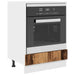 Dulap de cuptor Riga Lemn vechi 60 x 46 x 81.5 cm Lemn compozit - WALTI WALTI