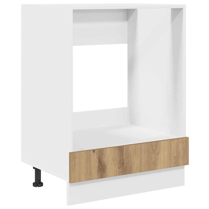 Dulap de cuptor Riga stejar artizanal 60 x 46 x 81.5 cm - WALTI WALTI