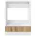 Dulap de cuptor Riga stejar artizanal 60 x 46 x 81.5 cm - WALTI WALTI