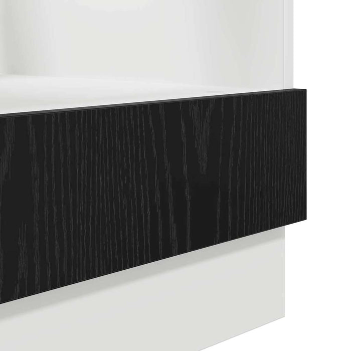 Dulap de cuptor Riga Stejar negru 60 x 46 x 81,5 cm - WALTI WALTI