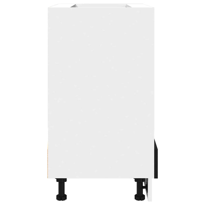 Dulap de cuptor Riga Stejar negru 60 x 46 x 81,5 cm - WALTI WALTI