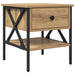 Cabinet de Noptieră cu sertar stejar artizanal 40 x 42 x 45 cm - WALTI WALTI