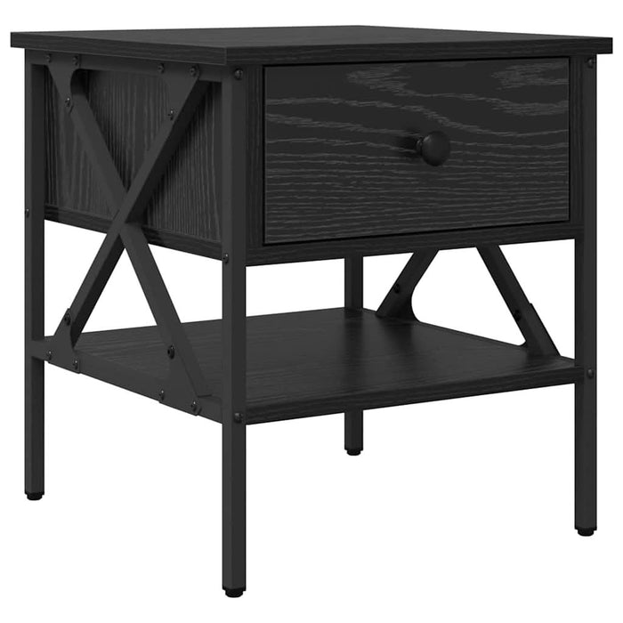 Cabinet de Noptieră 2 pcs Stejar negru 40 x 42 x 45 cm - WALTI WALTI