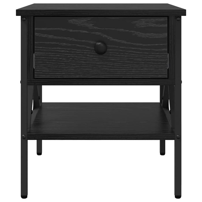 Cabinet de Noptieră 2 pcs Stejar negru 40 x 42 x 45 cm - WALTI WALTI