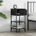Dulap de noapte cu sertar Stejar Negru 33.5 x 36 x 70 cm - WALTI WALTI