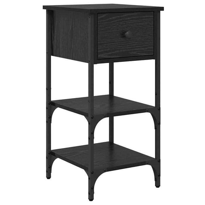 Dulap de noapte cu sertar Stejar Negru 33.5 x 36 x 70 cm - WALTI WALTI