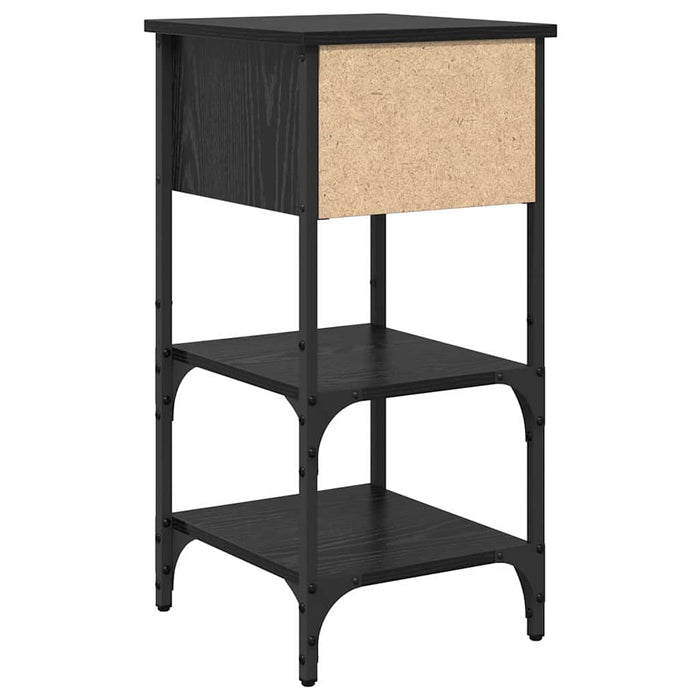 Dulap de noapte cu sertar Stejar Negru 33.5 x 36 x 70 cm - WALTI WALTI