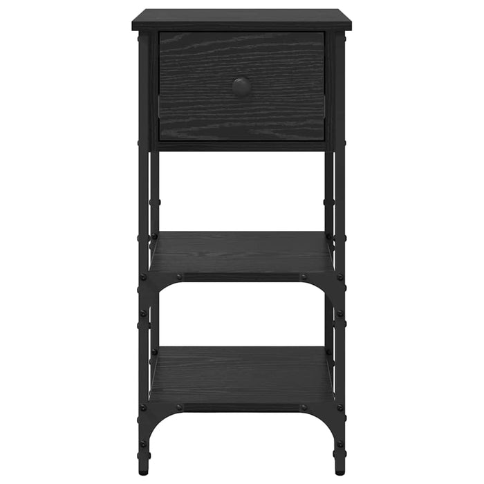 Dulap de noapte cu sertar Stejar Negru 33.5 x 36 x 70 cm - WALTI WALTI