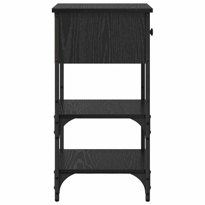 Dulap de noapte cu sertar Stejar Negru 33.5 x 36 x 70 cm - WALTI WALTI