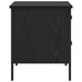 Noptieră Stejar negru 40 x 42 x 50 cm Lemn compus și metal - WALTI WALTI
