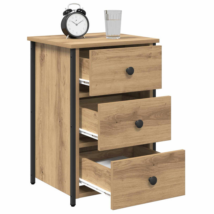 Dulap de noapte 2 buc. Maro 40 x 36 x 60 cm WALTI