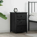 Dulap de noapte cu sertar Stejar Negru 40 x 36 x 60 cm - WALTI WALTI