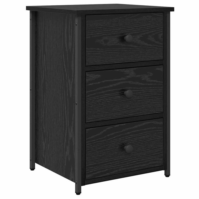 Dulap de noapte cu sertar Stejar Negru 40 x 36 x 60 cm - WALTI WALTI