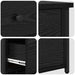 Dulap de noapte cu sertar 2 pcs Stejar Negru 40 x 36 x 60 cm - WALTI WALTI