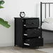 Dulap de noapte cu sertar 2 pcs Stejar Negru 40 x 36 x 60 cm - WALTI WALTI
