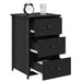 Dulap de noapte cu sertar 2 pcs Stejar Negru 40 x 36 x 60 cm - WALTI WALTI