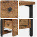 Dulap de noapte Lemn vechi 30 x 60 x 60 cm Lemn compozit - WALTI WALTI