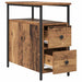 Dulap de noapte Lemn vechi 30 x 60 x 60 cm Lemn compozit - WALTI WALTI