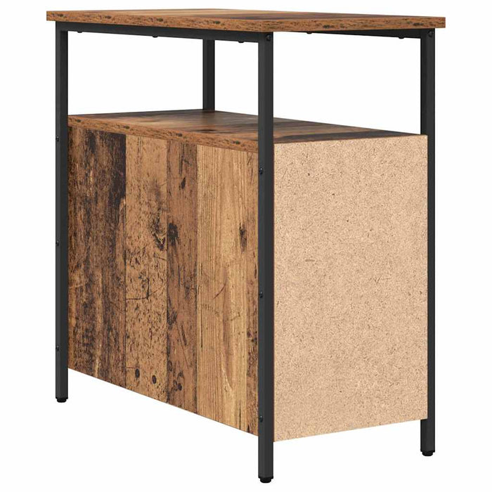 Dulap de noapte Lemn vechi 30 x 60 x 60 cm Lemn compozit - WALTI WALTI