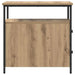 Dulap de noapte stejar artizanal 30 x 60 x 60 cm Lemn compozit - WALTI WALTI
