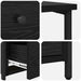 Dulap de noapte cu sertar 2 pcs Stejar negru 30 x 60 x 60 cm - WALTI WALTI