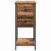 Dulap de noapte Lemn vechi 32 x 42 x 70 cm Lemn compozit - WALTI WALTI
